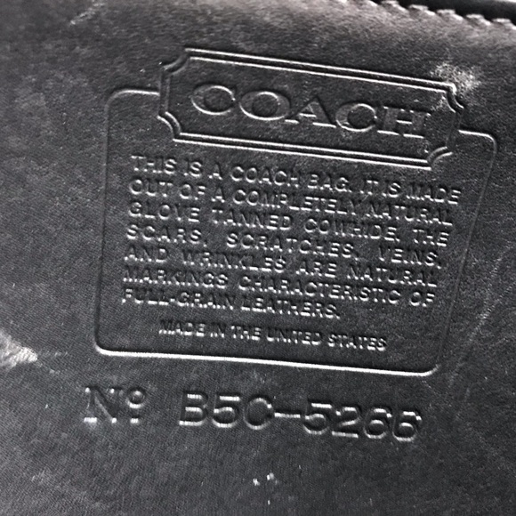 Coach briefcase No. B5C-5266. - Picture 8 of 8